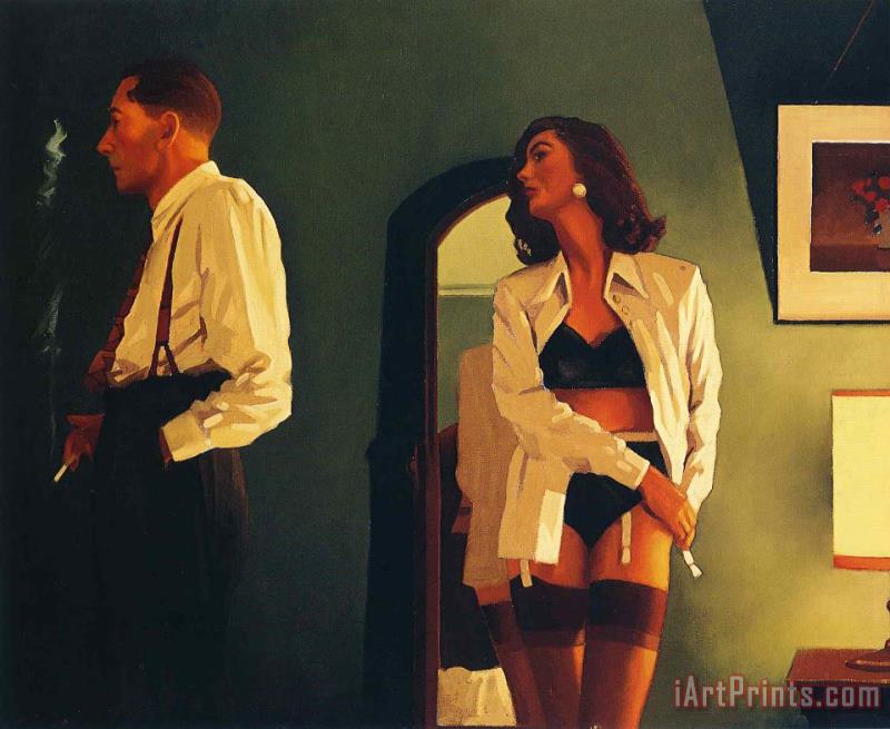 Jack Vettriano How Do You Stop Art Painting