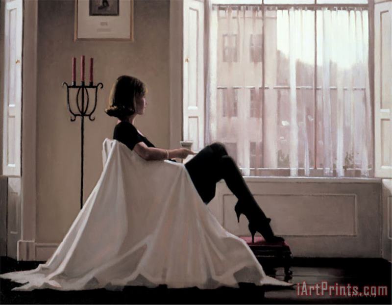 In Thoughts of You painting - Jack Vettriano In Thoughts of You Art Print