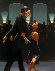 Jack Vettriano Rumba in Black