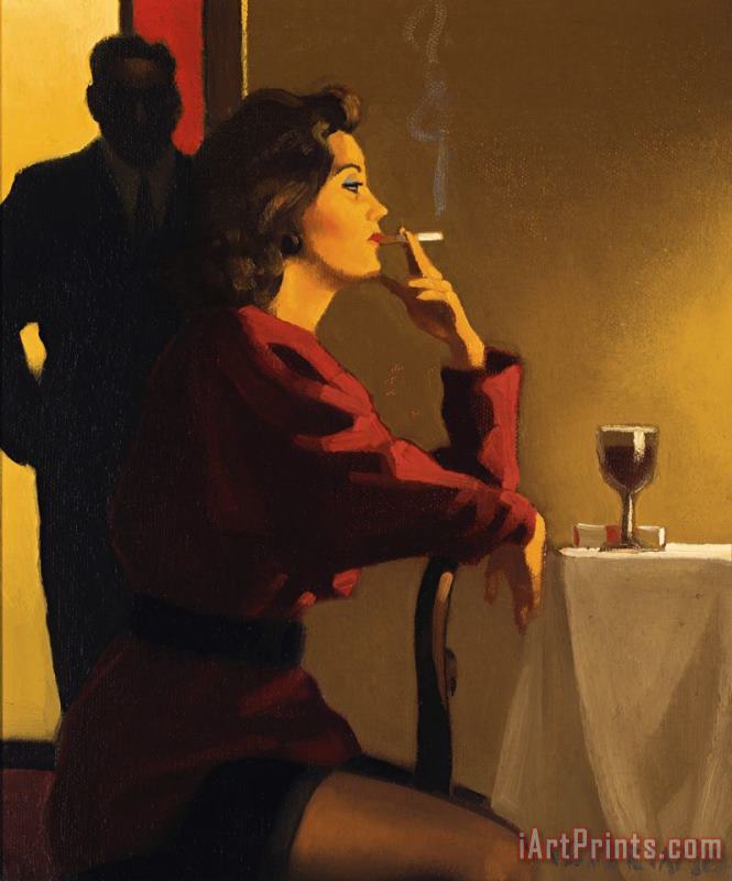 Jack Vettriano Someone to Watch Over Me Art Painting