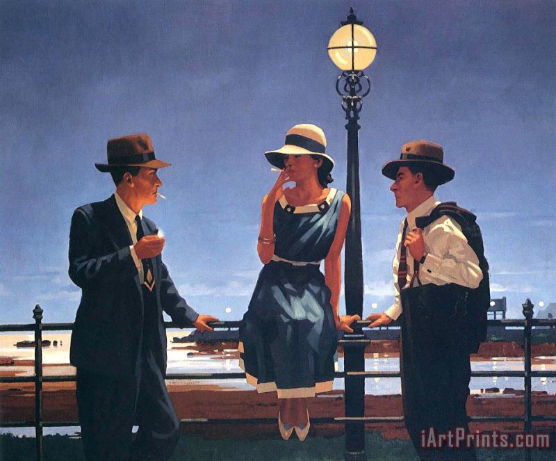Jack Vettriano The Game of Life Art Print