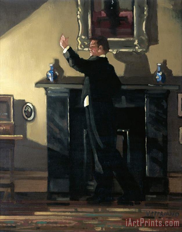 Jack Vettriano The Man Who Danced Alone Art Print