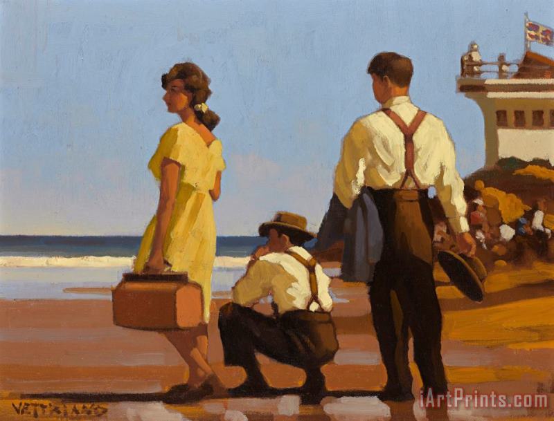 Jack Vettriano The Out of Towners Art Print