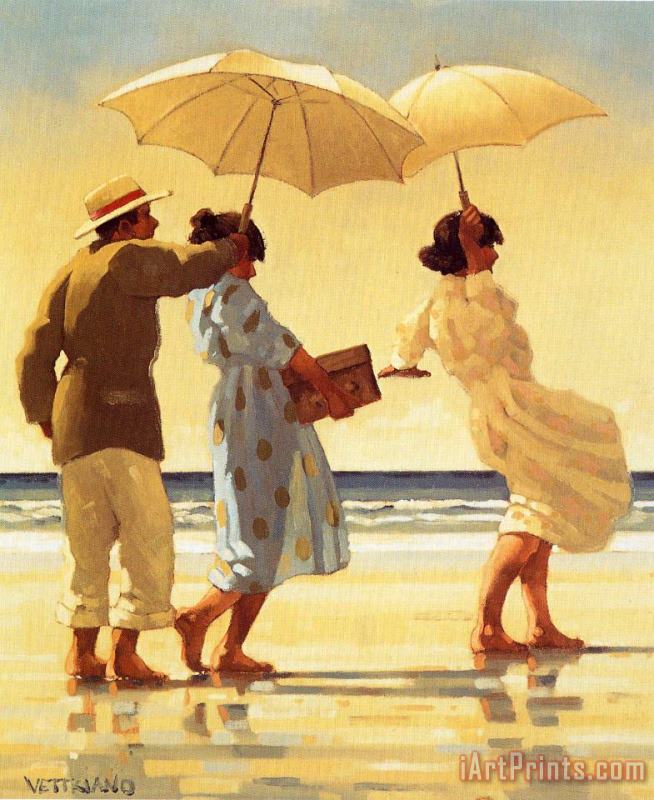 The Picnic Party painting - Jack Vettriano The Picnic Party Art Print