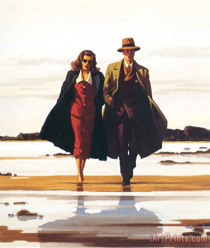 The Road to Nowhere painting - Jack Vettriano The Road to Nowhere Art Print