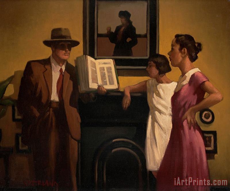 The Rules of The Game painting - Jack Vettriano The Rules of The Game Art Print