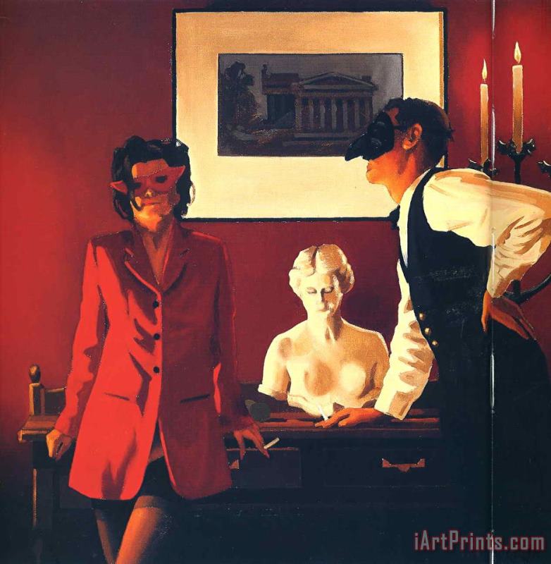 The Sparrow And The Hawk painting - Jack Vettriano The Sparrow And The Hawk Art Print