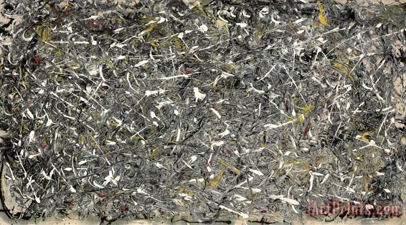 Jackson Pollock Number 28, 1951 Art Painting