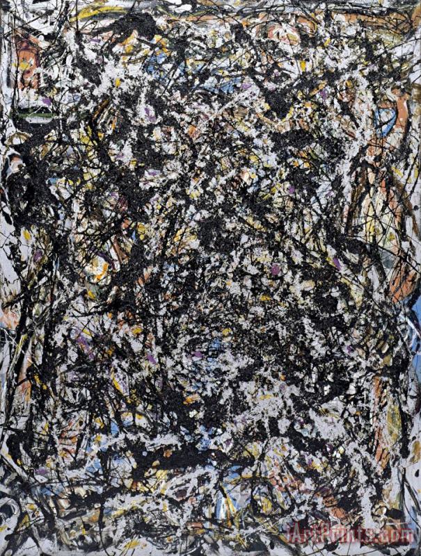 Jackson Pollock Sea Change, 1947 Art Painting