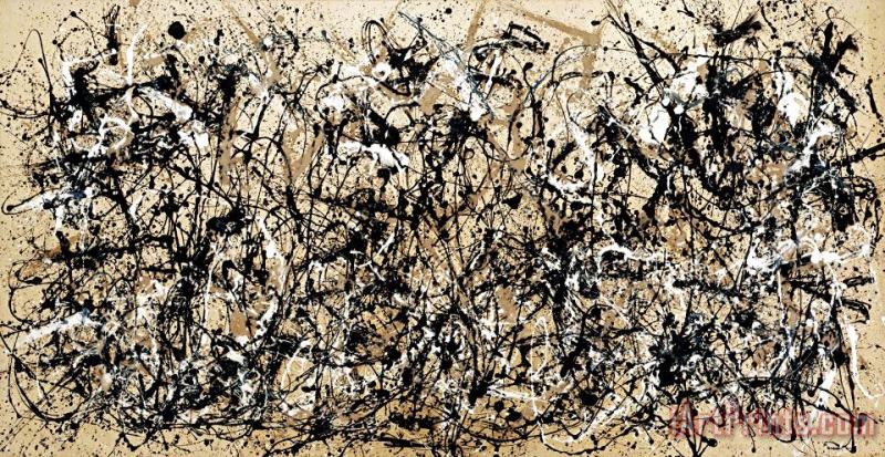 Jackson Pollock Untitled Iii Art Print
