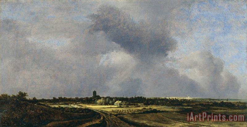 View of Naarden painting - Jacob Isaacksz. van Ruisdael View of Naarden Art Print