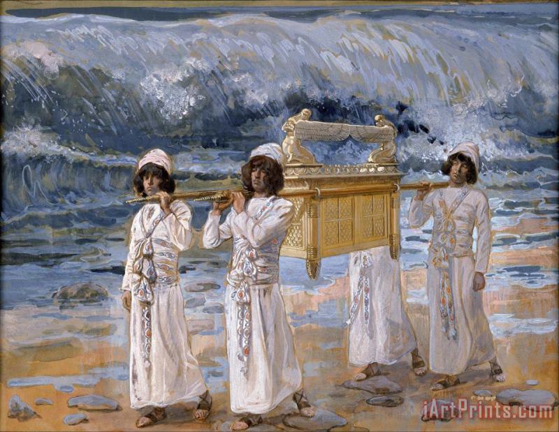 Jacques Joseph Tissot  The Ark Passes Over The Jordan Art Painting
