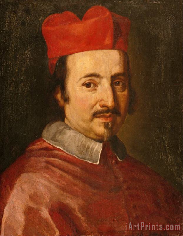 Jakob-Ferdinand Voet Portrait of Cardinal Federico Ubaldo Baldeschi Colonna (1624 1691) Art Painting