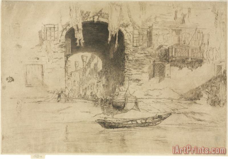 James Abbott McNeill Whistler San Biagio Art Print
