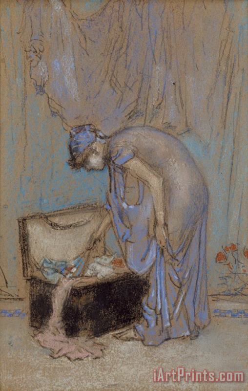 James Abbott McNeill Whistler The Violet Note Art Painting