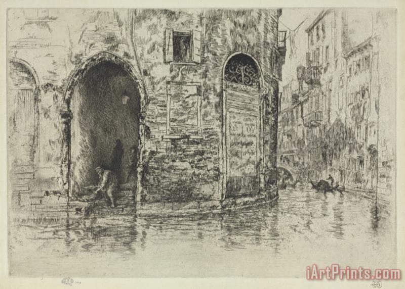 James Abbott McNeill Whistler Two Doorways Art Print