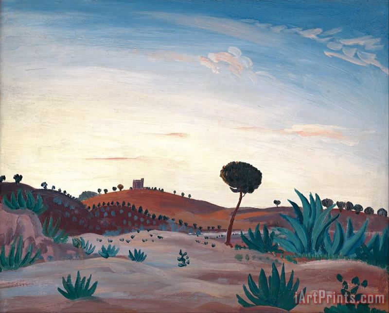James D. Innes Spanish Landscape Art Painting