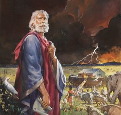 James Edwin McConnell Noah's Ark painting