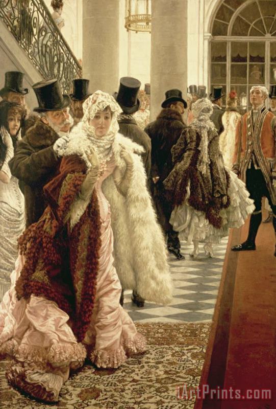 James Jacques Joseph Tissot The Woman of Fashion (la Mondaine) Art Painting