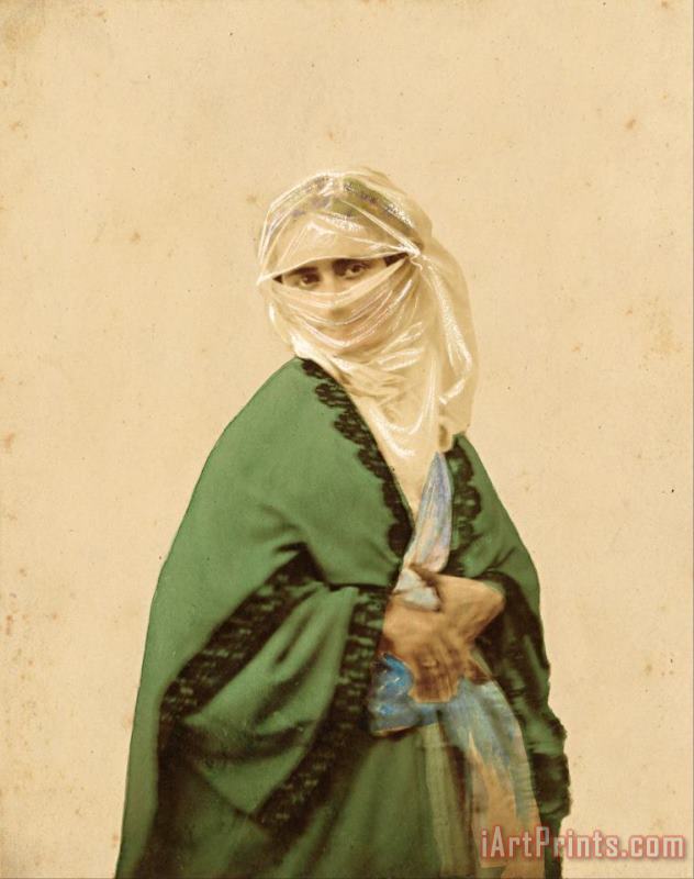 James Robertson  A Turkish Woman in Outdoor Dress Art Painting