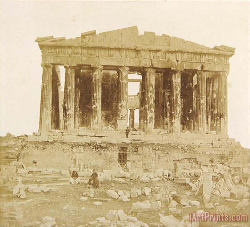 James Robertson  View of The Parthenon From The West Art Painting