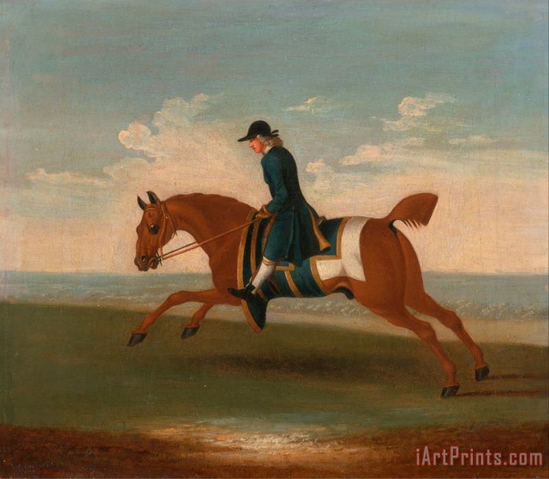 James Seymour One of Four Portraits of Horses 2 Art Print