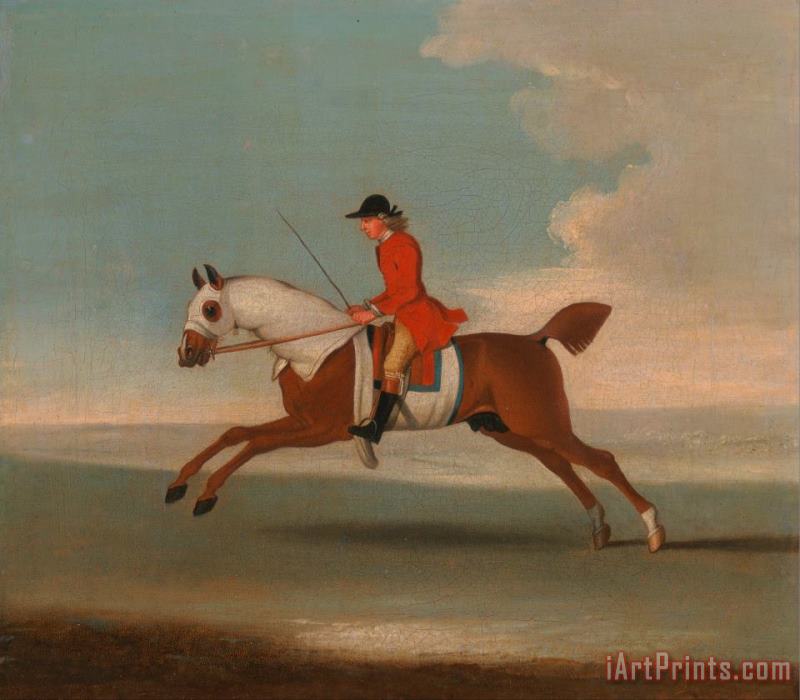 James Seymour One of Four Portraits of Horses 3 Art Print