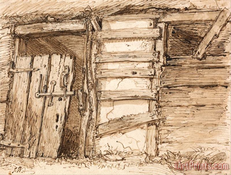James Ward An Outhouse Wall Art Painting