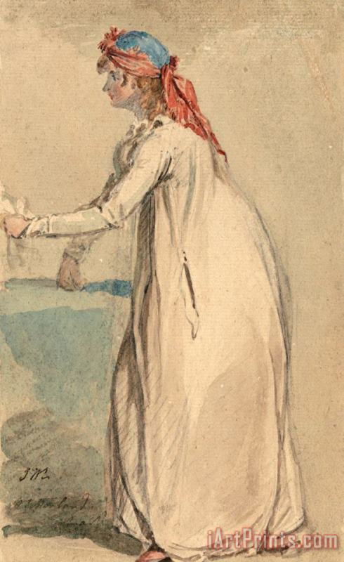 James Ward Mrs. Morland's Portrait Art Print