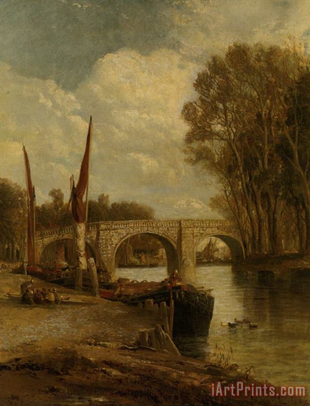 James Webb Kew Bridge Art Painting