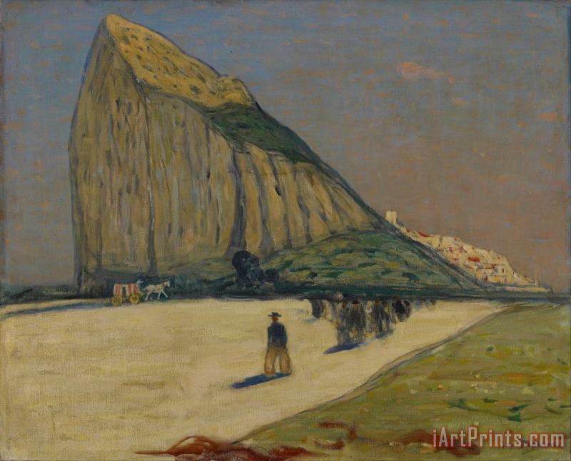 Gibraltar painting - James Wilson Morrice Gibraltar Art Print