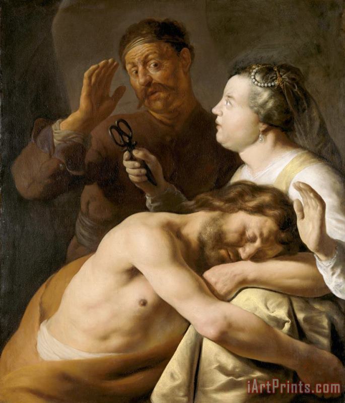 Samson And Delilah painting - Jan Lievens Samson And Delilah Art Print