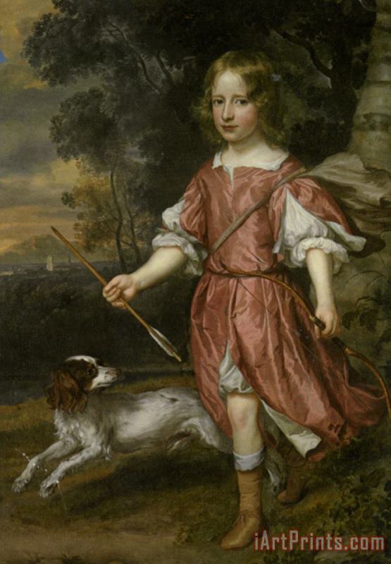 Portrait of Charles Lennox Duke of Richmond painting - Jan Mytens Portrait of Charles Lennox Duke of Richmond Art Print