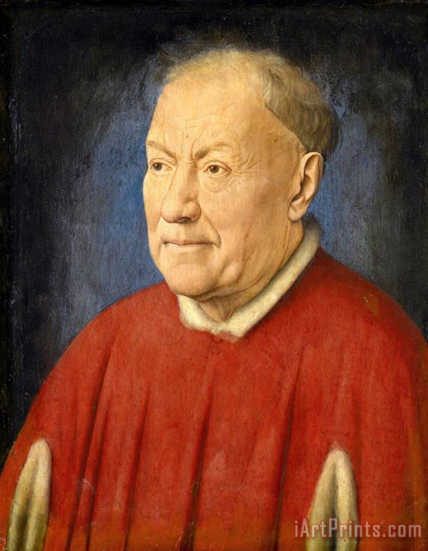 Jan van Eyck Cardinal Niccolo Albergati Art Print