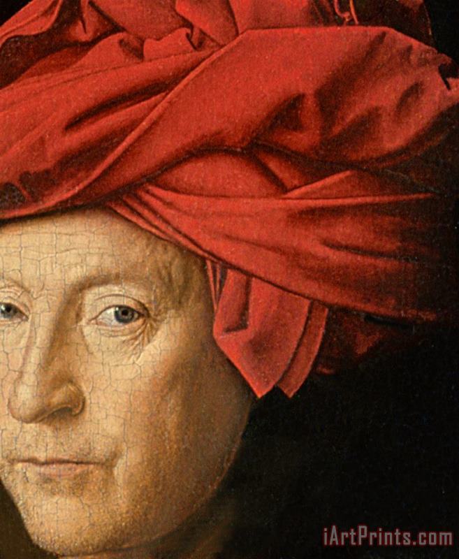 Jan van Eyck Portrait of a Man Art Painting