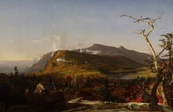 Jasper Francis Cropsey Catskill Mountain House painting