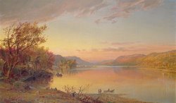 Jasper Francis Cropsey Lake George - NY painting