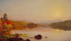 Jasper Francis Cropsey Lake Wawayanda painting