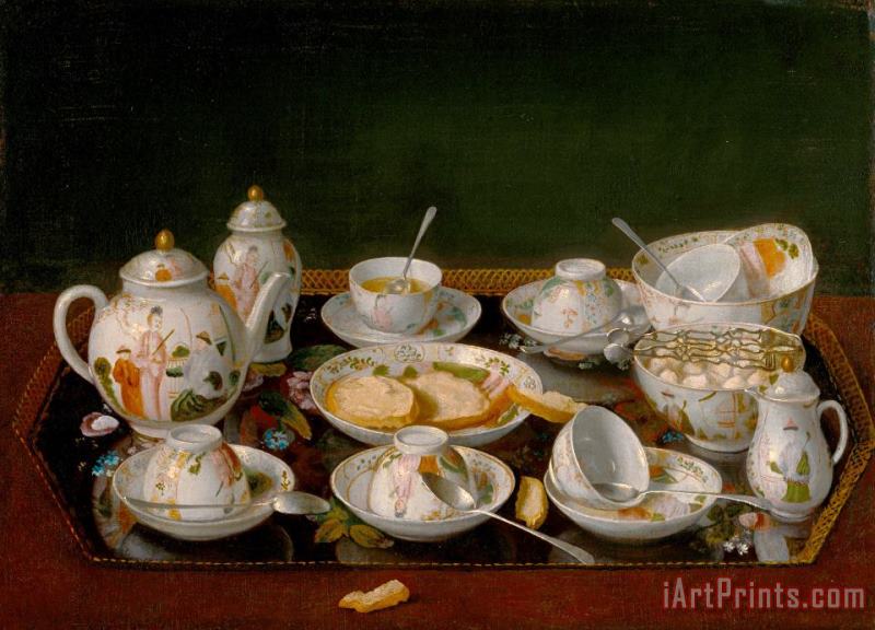 Still Life Tea Set painting - Jean-Etienne Liotard Still Life Tea Set Art Print