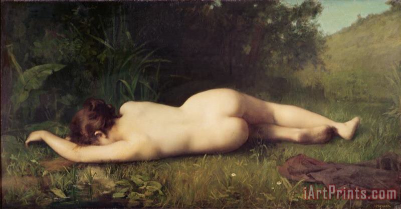 Jean-Jacques Henner Byblis Turning into a Spring Art Painting