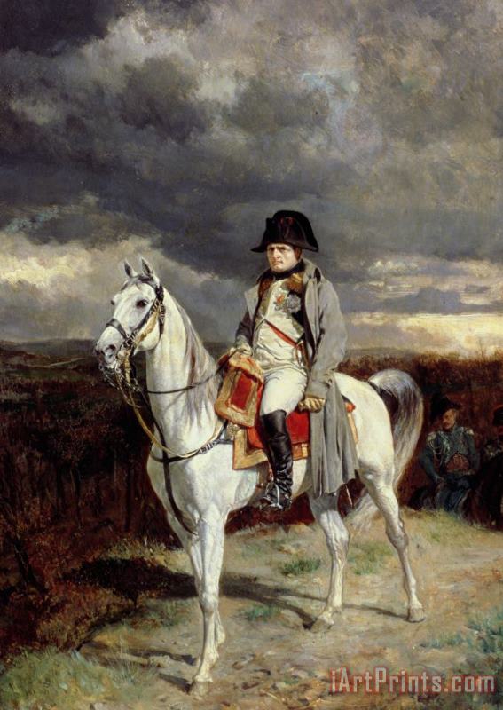 Napoleon Bonaparte painting - Jean-Louis Ernest Meissonier Napoleon Bonaparte Art Print
