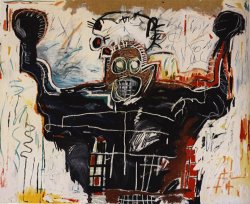 Jean-michel Basquiat Boxer painting