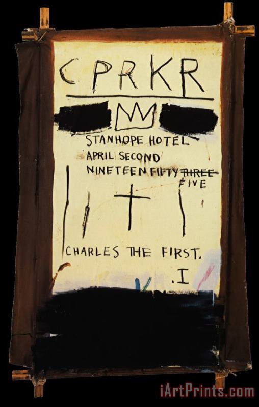 Jean-michel Basquiat Cprkr Art Painting