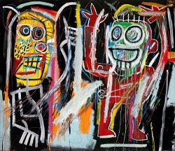Jean-michel Basquiat Dustheads, 1982 painting