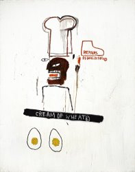 Jean-michel Basquiat Farina, 1984 painting