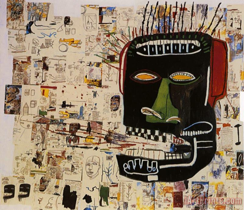Jean-michel Basquiat Glenn Art Print