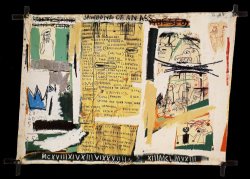 Jean-michel Basquiat Jawbone of an Ass painting