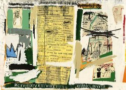 Jean-michel Basquiat Jawbone of an Ass, 1982 2005 painting