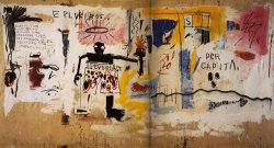 Jean-michel Basquiat Per Capita painting