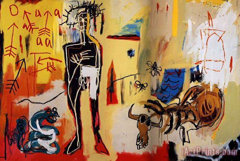 Jean-michel Basquiat Poison Oasis Art Painting